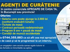 Anunturi Locuri de munca Bucuresti-Ilfov